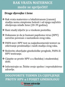 EU tjedan svjesnosti o raku vrata maternice 2025